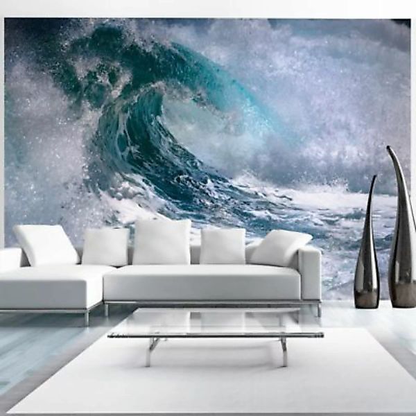 artgeist Fototapete Ocean wave weiß-kombi Gr. 300 x 210 günstig online kaufen