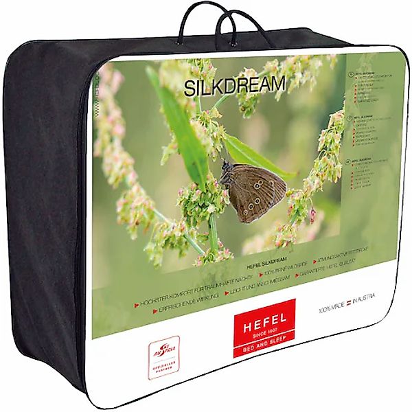 Hefel Naturfaserbettdecke »Silk Dream« normal 1 Stk. tlg. günstig online kaufen