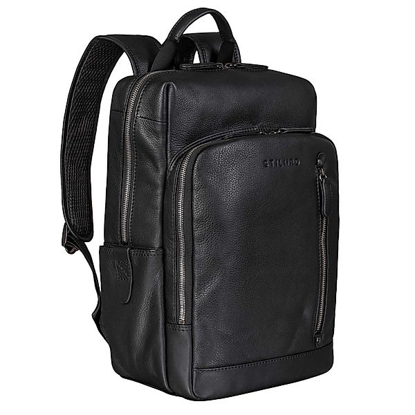 STILORD Notebook-Rucksack "Johnson" Lederrucksack Herren Business günstig online kaufen