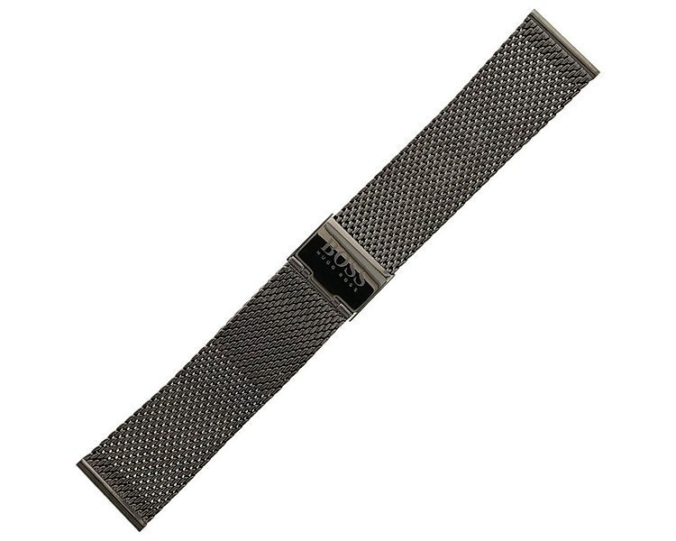 BOSS Uhrenarmband 22mm Metall Grau 659002822 günstig online kaufen