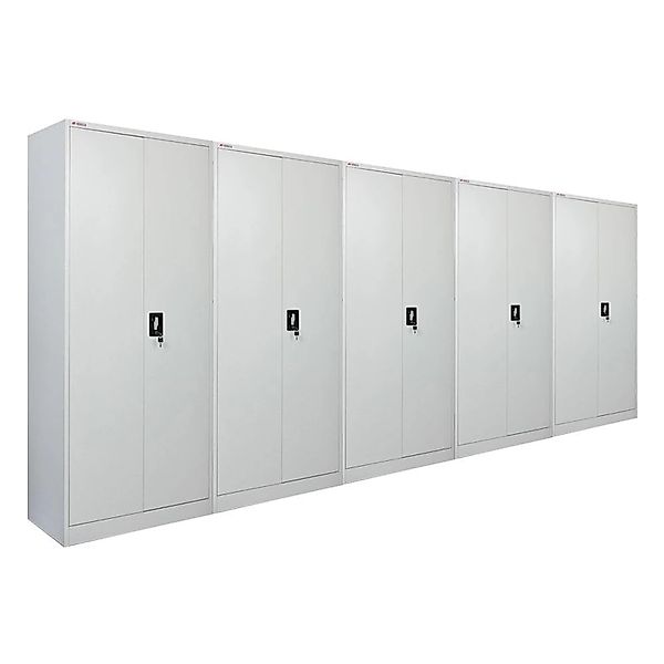 PROREGAL MegaDeal 5x Flügeltürenschrank ELEPHANT Komplett Montiert 2 Türen günstig online kaufen