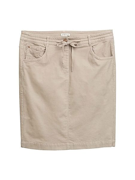 TOM TAILOR Sommerrock Cord-Rock im Five-Pocket-Style günstig online kaufen