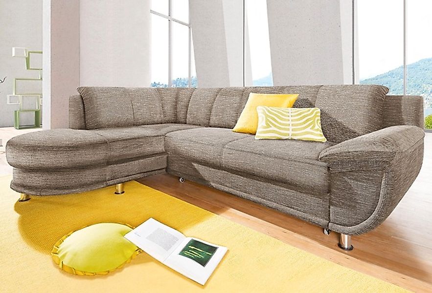 TRENDMANUFAKTUR Ecksofa »Rondo, zeitlos und elegant, OTTOs Choice, bequem, günstig online kaufen