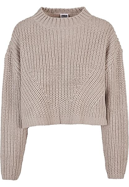 URBAN CLASSICS Rundhalspullover "Urban Classics Damen Ladies Wide Oversize günstig online kaufen