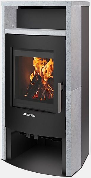 JUSTUS Kaminofen Lara Speckstein, 6,5 kW, Zeitbrand, Aufstellort in deinem günstig online kaufen