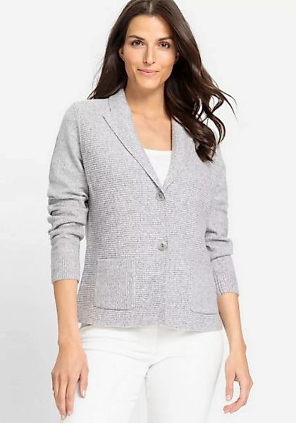 Olsen Strickjacke Schmaler Schnitt günstig online kaufen