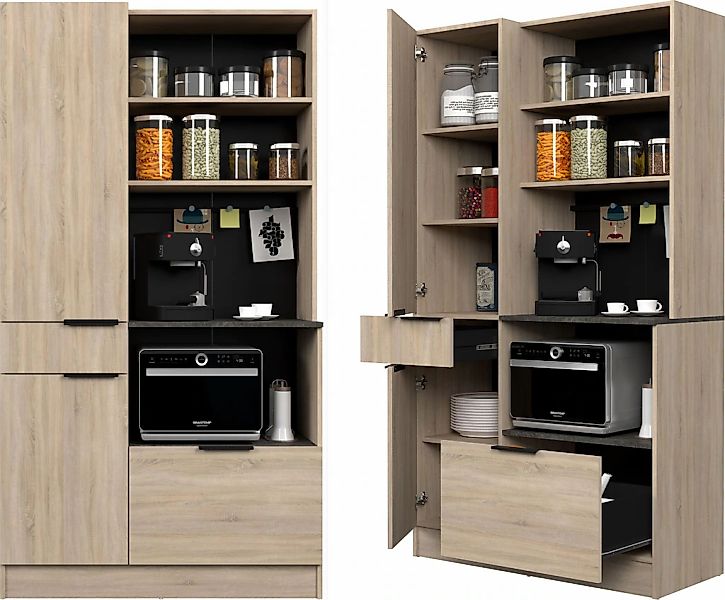 Parisot Buffet "Fumay 11, Geschirrschrank, besonders viel Stauraum" B/H/T c günstig online kaufen