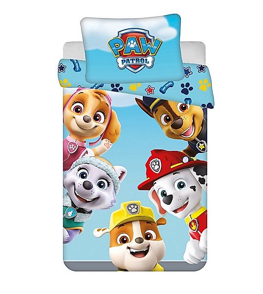 Jerry Fabrics Kinderbettwäsche Paw Patrol Set für Kinderbett 100x135 cm + 4 günstig online kaufen