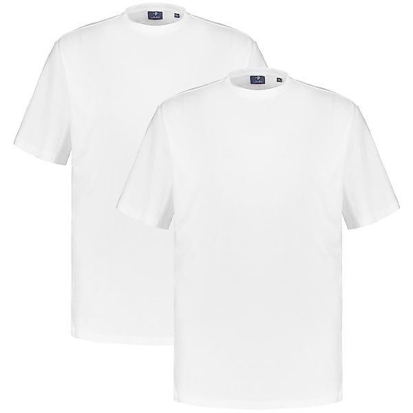 Pfundskerl Doppelpack T-Shirt mit Elasthan Farbe weiß Größe: 8XL günstig online kaufen