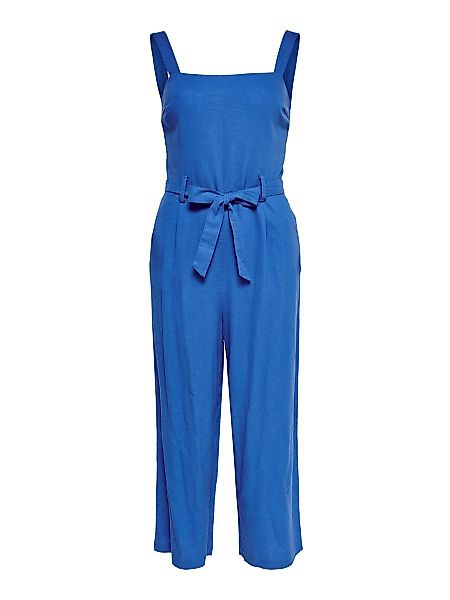 ONLY Leinenmix- Jumpsuit Damen Blau günstig online kaufen