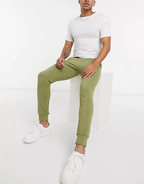 New Look – Jogginghose in Grün günstig online kaufen