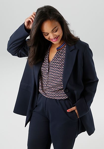 Aniston PLUS Jerseyblazer aus super bequemer günstig online kaufen