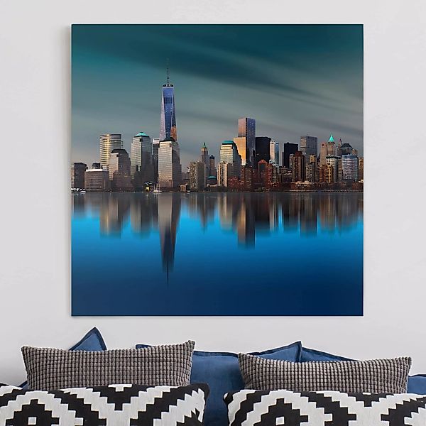 Leinwandbild New York - Quadrat New York World Trade Center günstig online kaufen