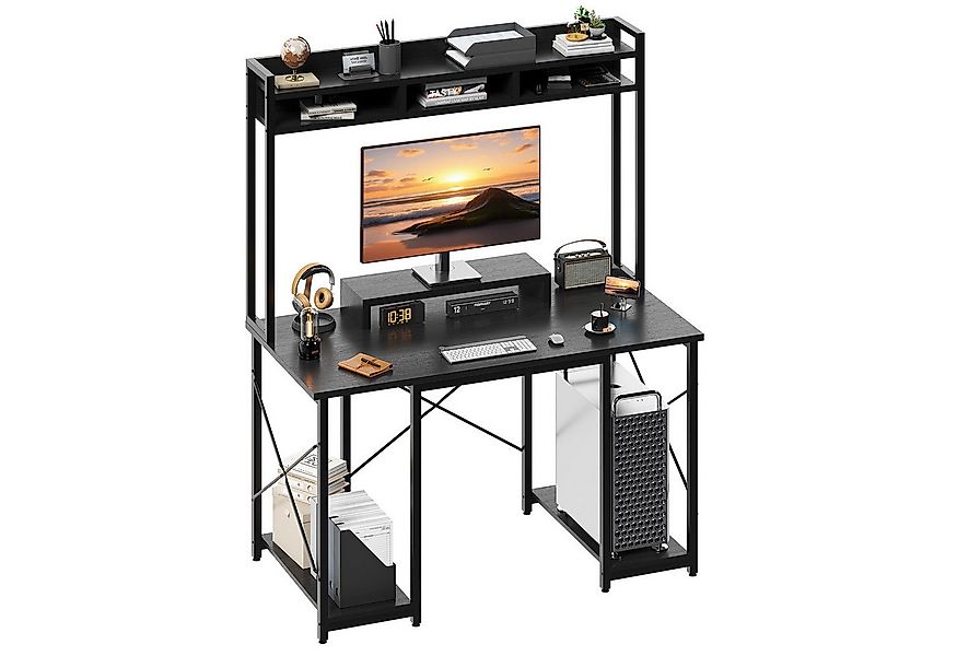 HOMALL Eckschreibtisch Schreibtisch Computertisch L-förm Eckschreibtisch mi günstig online kaufen