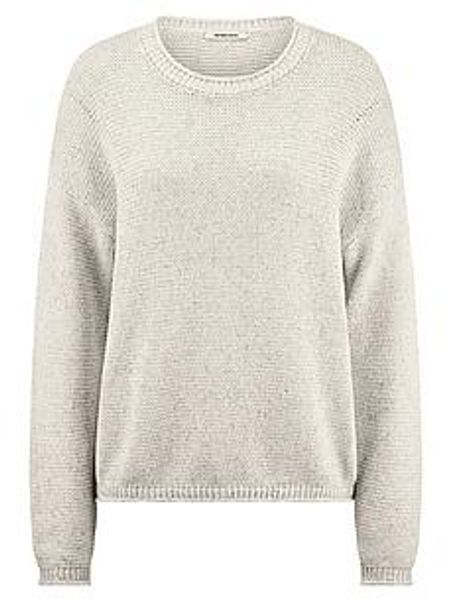 Rundhals-Pullover Peter Hahn beige günstig online kaufen