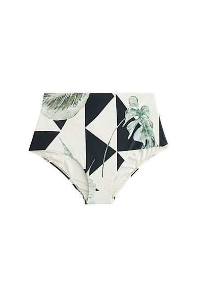 Next Bikini-Hose Hochbund-Bikinihose mit Print (1-St) günstig online kaufen