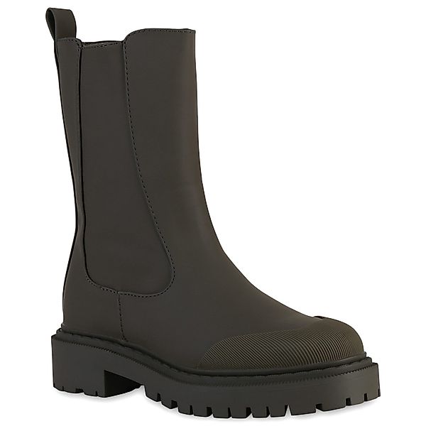 VAN HILL 837918 Plateaustiefel Damen Plateaustiefel günstig online kaufen