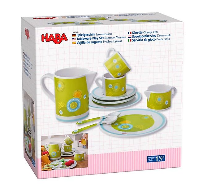 Haba Spielgeschirr HABA Spielgeschrirr Sommerwiese 8- günstig online kaufen