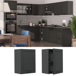 Vicco Hängeschrank R-Line, Anthrazit Landhaus/Anthrazit, 45 günstig online kaufen