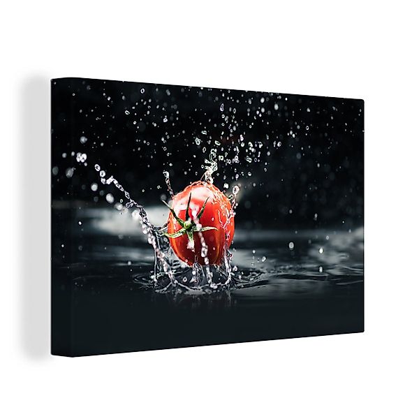 OneMillionCanvasses® Leinwandbild Tomate - Gemüse - günstig online kaufen