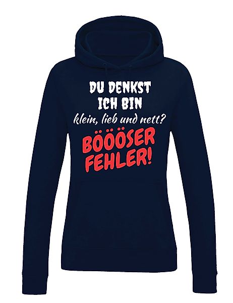Youth Designz Kapuzenpullover "Böser Fehrler" Damen günstig online kaufen