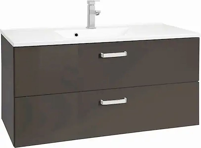 welltime Waschbeckenunterschrank »Ravenna«, Badmöbel Waschtisch inkl. Wasch günstig online kaufen
