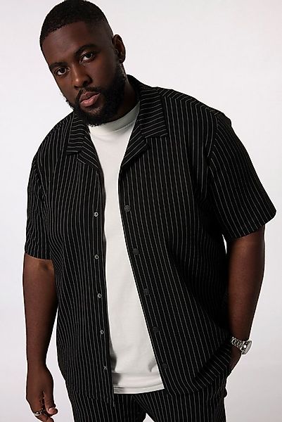 STHUGE Kurzarmhemd Jerseyhemd FLEXLASTIC® Halbarm Nadelstreifen günstig online kaufen