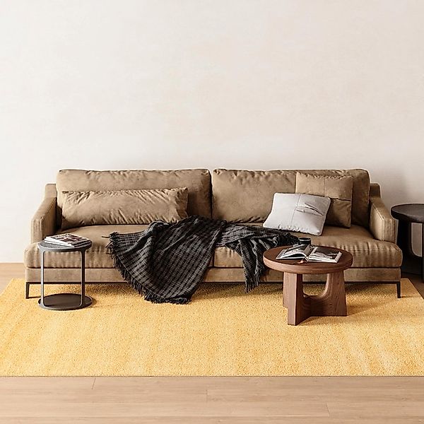 morgenland Wollteppich »Uni - Gabbeh Teppich - Softy«, rechteckig, 1,6 mm H günstig online kaufen