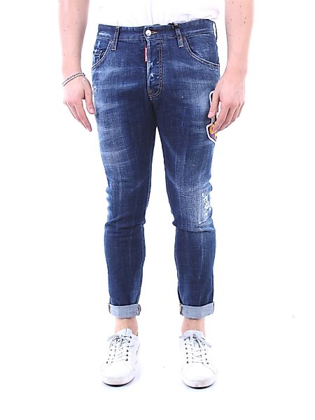 DSQUARED2 regelmäßig Herren Dunkle Jeans günstig online kaufen