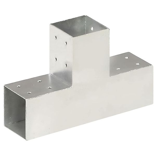 vidaXL Zaunpfosten Pfostenverbinder T-Form Verzinktes Metall günstig online kaufen