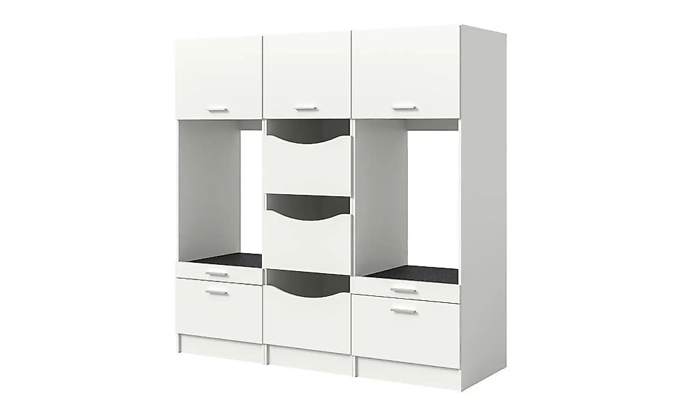 Waschmaschinenumbau Set  Frillensee ¦ weiß ¦ Maße (cm): B: 192 H: 195 Schrä günstig online kaufen