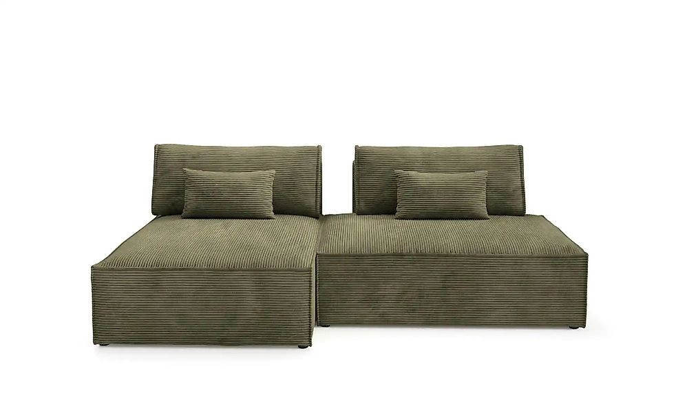 Ecksofa modular Lucca ¦ grün ¦ Maße (cm): B: 236 H: 82 Polstermöbel > Sofas günstig online kaufen
