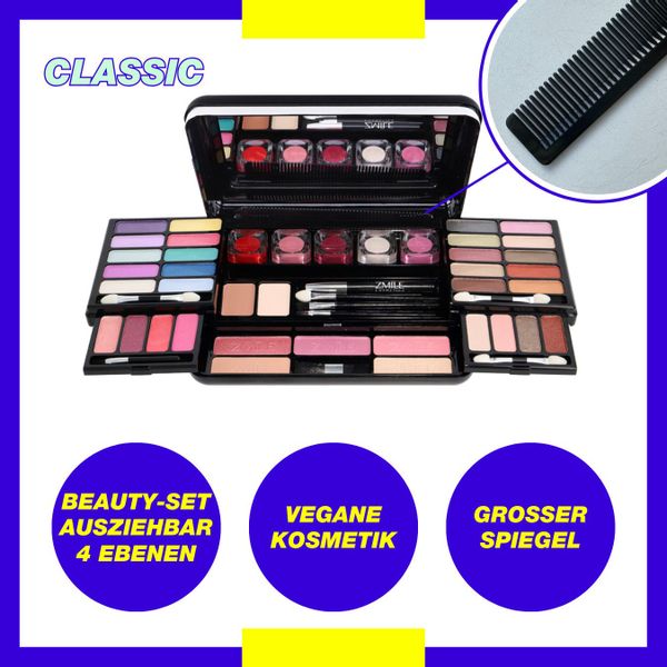ZMILE COSMETICS Schmink-Koffer Schmink-Kassette Classic 51 günstig online kaufen
