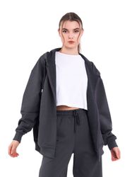 COMEOR Kapuzensweatjacke Damen Bequeme Baumwoll-Hoodie-Jacke Kapuzensweatsh günstig online kaufen