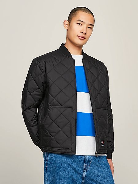 Tommy Jeans Bomberjacke "TJM REG ENTRY BOMBER", mit Rautenmuster günstig online kaufen