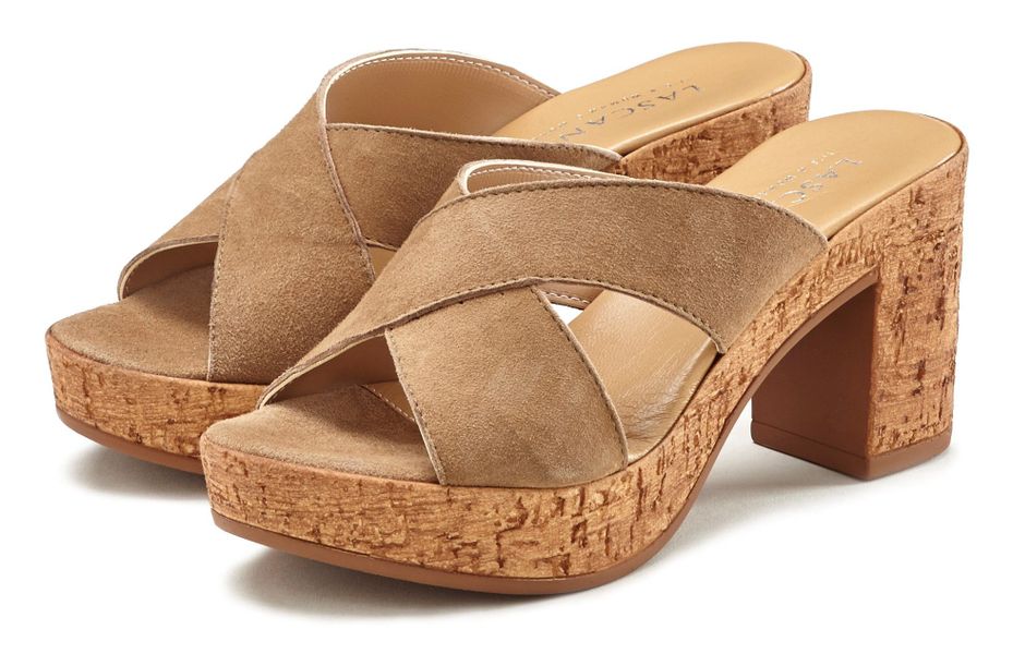 LASCANA Pantolette Mule, Sandale, offener Schuh günstig online kaufen