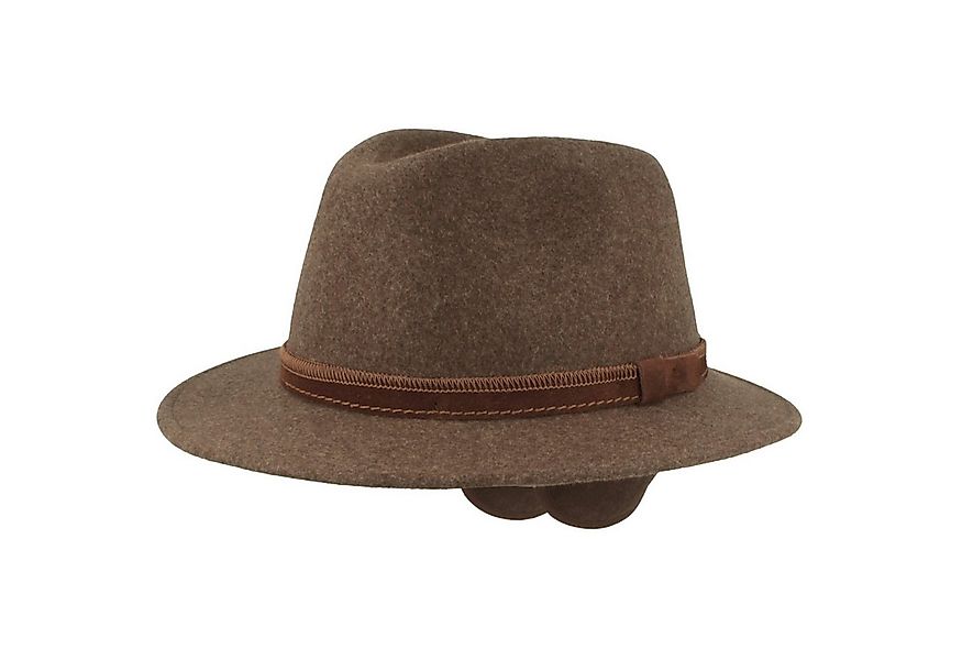 Fiebig Filzhut Wollfilzhut Traveller rollbar mit Ohrenklappen günstig online kaufen