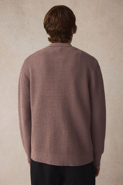 Next Strickjacke Relaxed Fit Hemdjacke mit günstig online kaufen