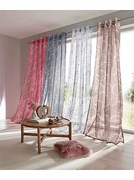 heine home Gardine Ösen 1 Stk. tlg. günstig online kaufen