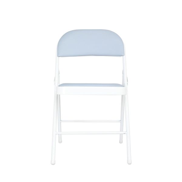 HTI-Living Stuhl Klappstuhl Kunstleder Gestell Weiß günstig online kaufen