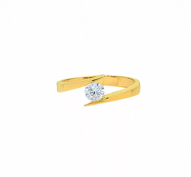 Adelia´s Goldring "333 Gold Ring mit Zirkonia", mit Zirkonia Goldschmuck fü günstig online kaufen