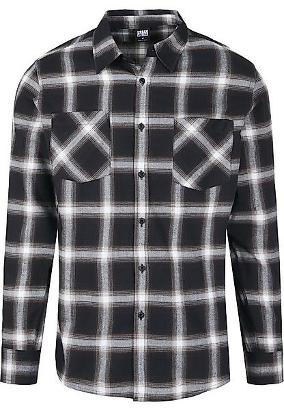 URBAN CLASSICS Kurzarmshirt Urban Classics Herren Checked Flanell Shirt 6 ( günstig online kaufen