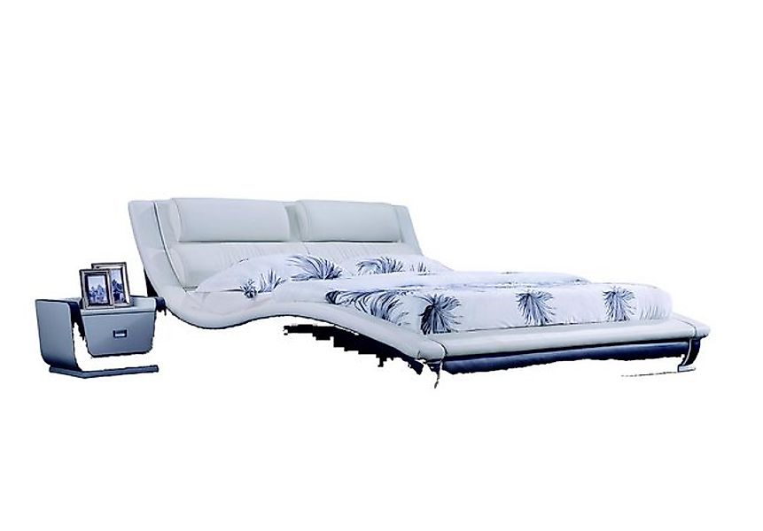 JVmoebel Bett POLSTERBETT LEDERBETT BETT BETT MODELL S-9110 160/180/200X220 günstig online kaufen