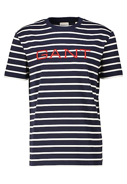 Gant T-Shirt Herren T-Shirt GRAPHIC STRIPED günstig online kaufen