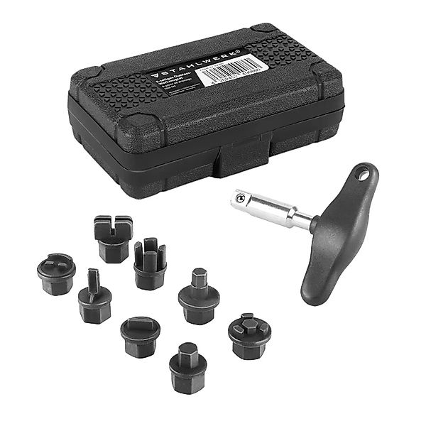 STAHLWERK Werkzeugset Ölablass-Werkzeug Set 9 Teile Ölwechsel-Werkzeug, (1- günstig online kaufen