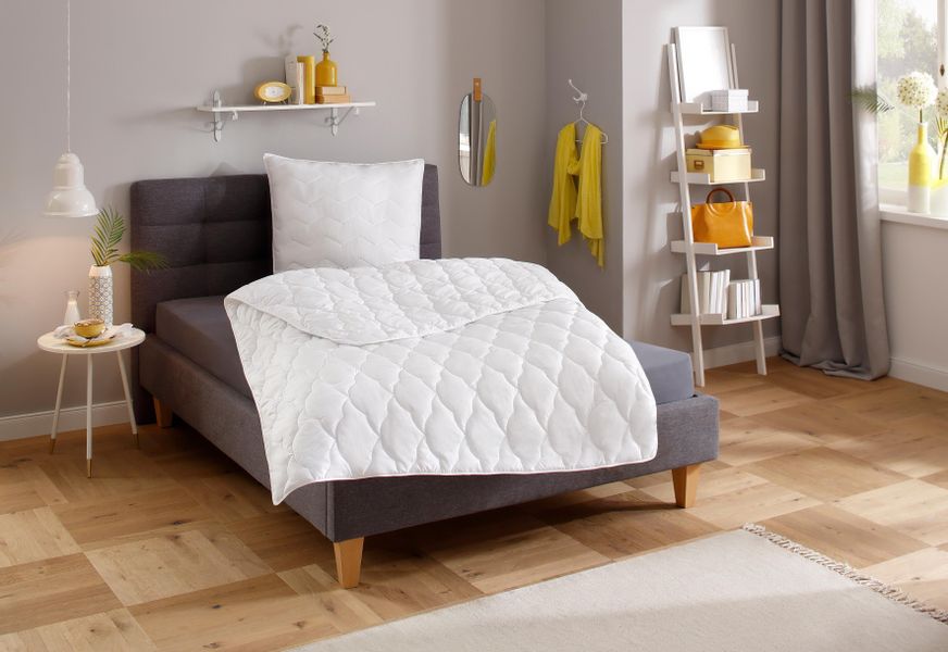 my home Microfaserbettdecke "Mondschein, Bettdecke 135x200 cm, 155x220 cm, günstig online kaufen