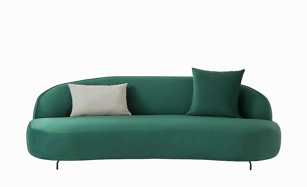 SOHO Sofa  3-sitzig  Ariane ¦ grün ¦ Maße (cm): B: 224 H: 80 T: 106.0 Polst günstig online kaufen