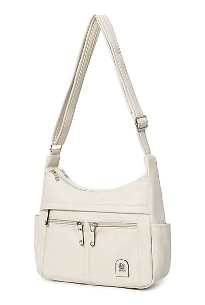 ITALYSHOP24 Schultertasche Damen Tasche Vintage Shopper Umhängetasche Handt günstig online kaufen