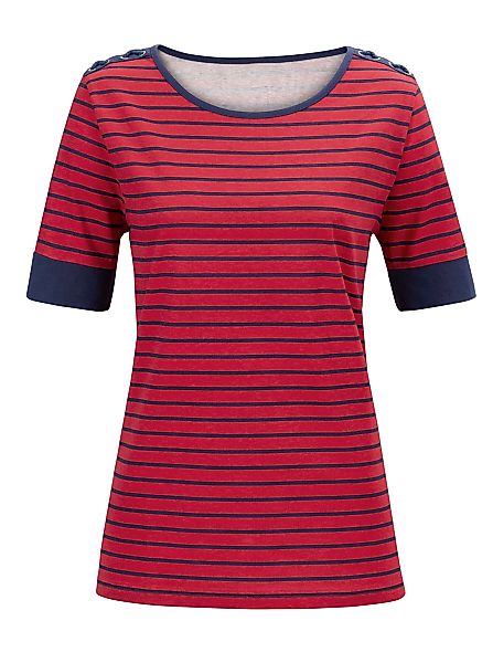 Sieh an! T-Shirt Rundhalsshirt günstig online kaufen
