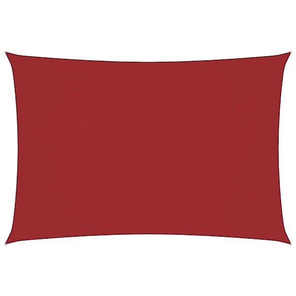 vidaXL Sonnensegel Oxford-Gewebe Rechteckig 3x6 m Rot 135653 günstig online kaufen